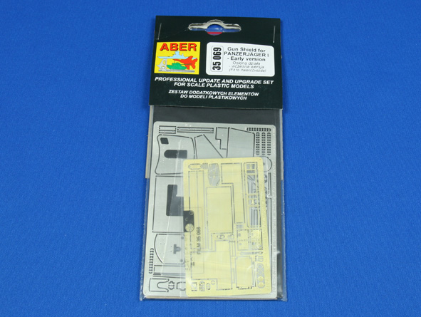 ABR-35-069  Дополнения для  Panzerjager I (armor – early) для Italeri-Zvezda, 1/35