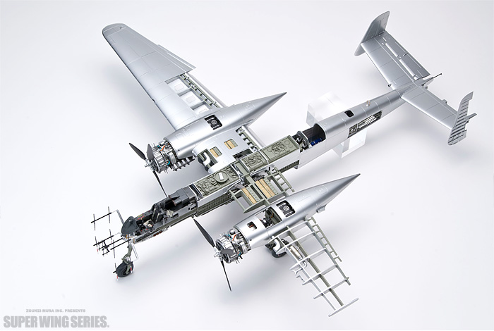 VOLKSWS06 Немецкий двухмоторный поршневой ночной истребитель HEINKEL HE 219 UHU ZOUKEI-MURA