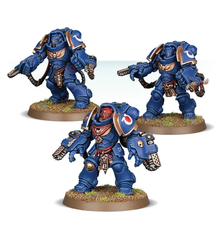 48-86GW Набор Легко собрать: Космодесант. Примарис Агрессоры (ETB Space Marines Primaris Aggressors)