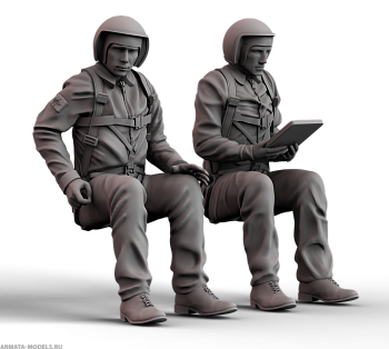 AM4883 Пилоты МИ-24П набор №4