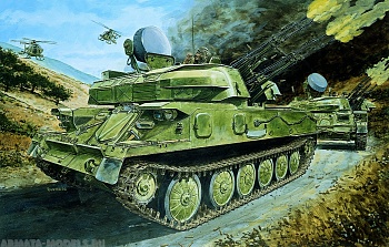 3521Д Зенитная установка ZSU-23 Shilka