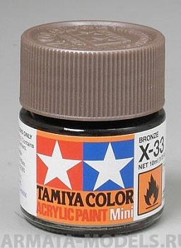 81533T Х-33 Bronze (Бронзовая) акриловая 10мл
