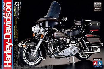 16037 Harley Davidson FLH Classic - Black (ограниченная серия)