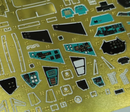 AM4845K Цветное фототравление Интерьер Ми-24