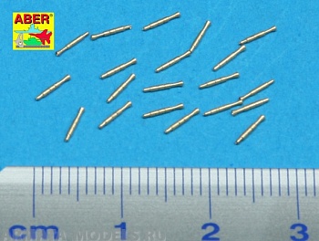 ABR-1:350-L-22  Дополнения для  Set of 20 pcs QF 2-pdr 40 mm Mk.VIII “Pom Pom” barrels for Royal Navy ships для  1/350