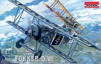 Rod007 Самолет FOKKER DVI