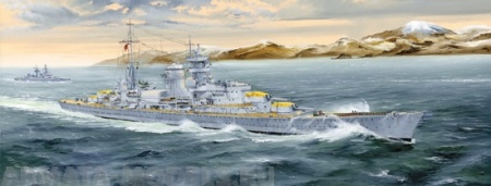 05346 Немецкий тяжелый крейсер Блюхер Trumpeter