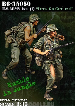 B6-35050 US Army Inf(1) Let`s Go Get` em!