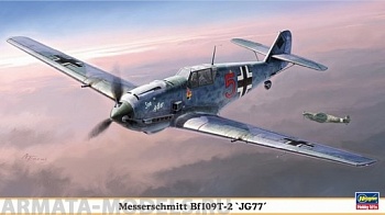 09861 Самолет BF-109T-2 JG77