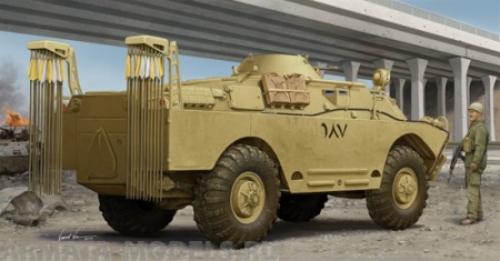 05516 Бронетранспортёр БРДМ хим.разведки(поздняя) Trumpeter