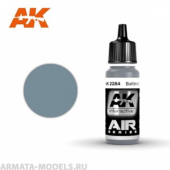 AK2284 Акриловая краска Battleship Grey