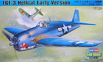 80338 Самолёт F6F-3 Hellcat Early Version