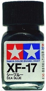 80317T XF-17 Sea Blue (Морская синяя) краска эмал. 10мл.