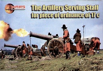 72023MR Фигуры The Artillery Serving Staff 1/72 Mars