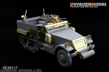 PE35117 Набор фототравления 1/35 WWII M2 half track (For DRAGON6329)