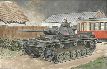 6394Д Немецкий средний танк  Pz.Kpfw.III Ausf.J (2 IN 1) (SMART KIT)