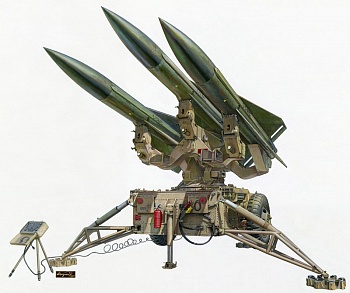 AF35283 ЗРК US Mim-23 Hawk Homing All The Way Killer (AFV CLUB) 1/35