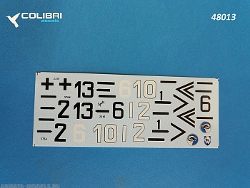 48013CD Декаль Fw-190 A3 Jg 51 part I 1/48