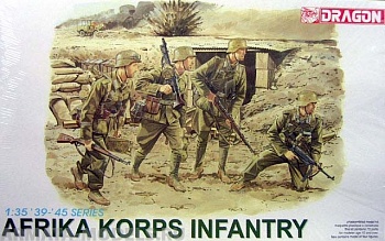 6138Д Солдаты Afrika Korps Infantry