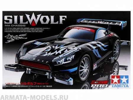18645 Машинка JR Silwolf с электромотором Tamiya