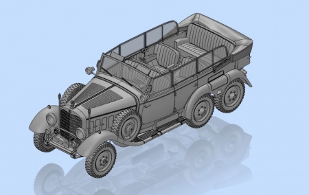 35538 Typ G4 (Kfz.21), Германский штабной автомобиль ІІ МВ ICM