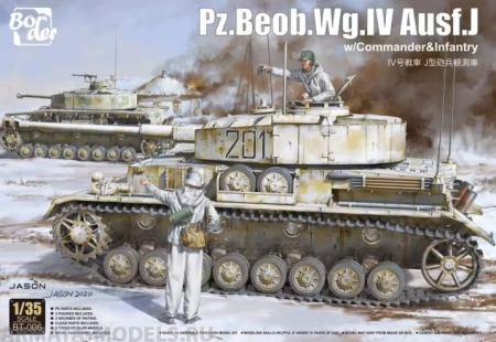 BT006 PANZER IV J Beob.Wg.IV BORDER MODELS