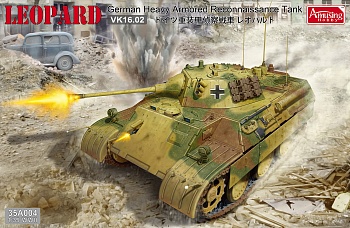 AH35A004 German Heavy Armored Reconaissance Tank LEOPARD VK1602