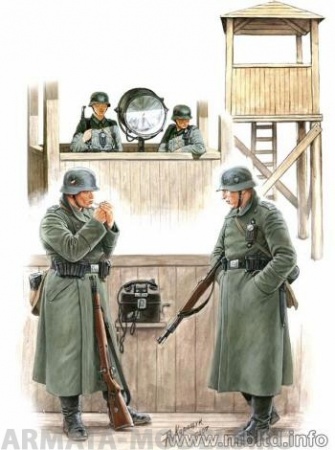 Набор фигурок MB3546 Караульная вышка, фигура Master Box (MB)