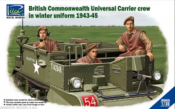 RV35028 British Commonwealth Universal Carrier Crew in Winter Uniform