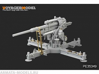 PE35349 Набор фототравления для 1/35 WWII German 88mm FlaK 37 mit Behelfslafette (For DRAGON 6523)