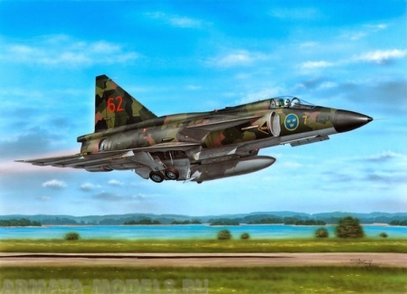 SH 48148 Самолет AJ-37 Viggen Special Hobby