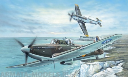 02899 Самолёт  Boulton Paul Defiant F1  Trumpeter