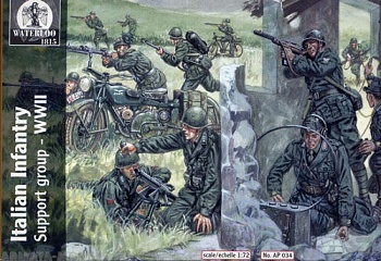 AP034 World War II Italian Infantry Support Group