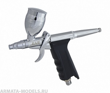 1146J Аэрограф 1146 (набор: игла, сопло 0,3; 0,5; 0,8,  шланг, 3 переходника)