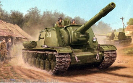 05568 САУ  СУ-152  Trumpeter