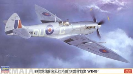 07321 Самолет SPITFIRE Mk.VII/VIII POINTED WING Hasegawa