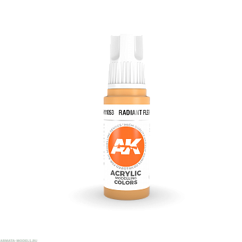 AK11053 Краска акриловая Radiant Flesh 17ml