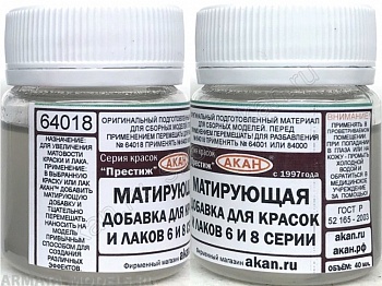 64018(40)A Матирующая добавка для краски и лаков 6 и 8 серии
