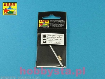 ABR-72-L-66  Дополнения для  130 mm C-70 gun barrel for Soviet tank JS-7 для Trumpeter model 1/72