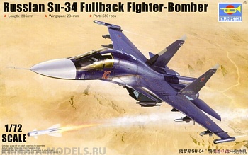 01652P Su-34 Fullback fighter-bomber