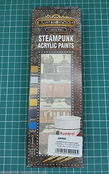 AB9062 Краска акриловая SteamPunk Paint Pack Metallic Acrylic 8 x 14ml 3 x brush