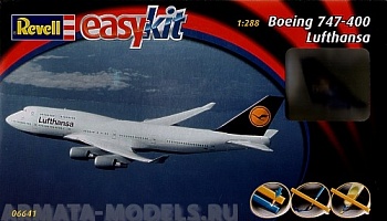 06641 Сборка самолет Boeing 747 'Lufthansa'
