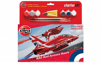 A55202B Самолет RAF Red Arrows Hawk