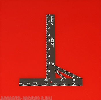 4703J Угольник-транспортир