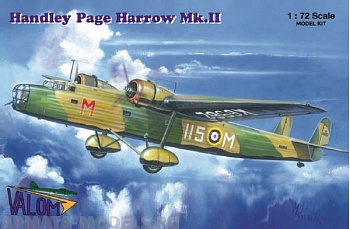 72057 Самолет Handley Page Harrow Mk.II (Valom) 1/72