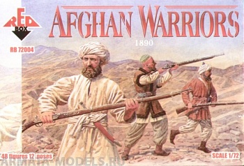 RB72004 Фигуры Afghan Warriors 1890