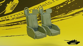 AM3205 Высокодетализированные кресла пилотов вертолета Cobra 2 шт., 1/32