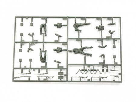 35030T Немецкие пехотинцы в атаке, 8 фигур Tamiya