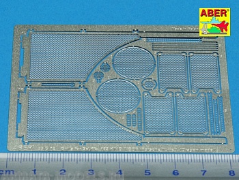 ABR-35-G12  Дополнения для  Grilles for Sd.Kfz.182 King Tiger (Porshe Turret) для Dragon 1/35