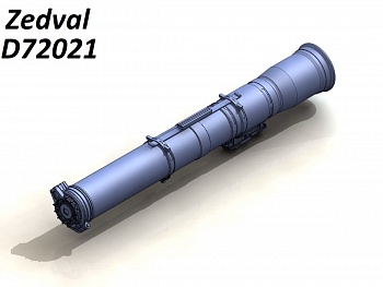 D72021 Контейнер ПТУР 9М113 Конкурс